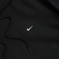 Nike Solo Swoosh Hoodie in Black and Black / White / White thumbnail