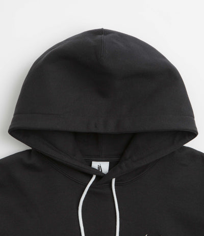 Nike Solo Swoosh Hoodie in Black and White