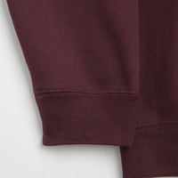 Nike Solo Swoosh Hoodie in Burgundy Crush and Burgundy Crush / White thumbnail