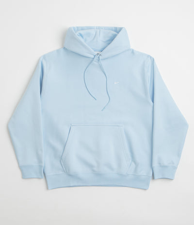 Nike Solo Swoosh Hoodie - Celestine Blue / Celestine Blue / White