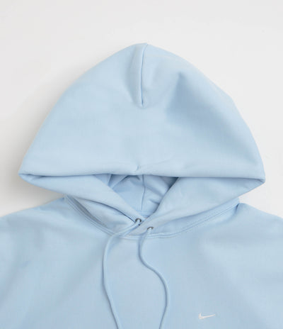 Nike Solo Swoosh Hoodie - Celestine Blue / Celestine Blue / White