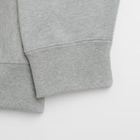 Nike Solo Swoosh Hoodie - Dark Grey Heather / Light Smoke Grey / White / White thumbnail