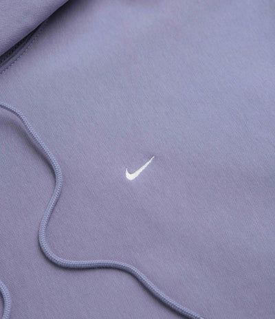 Nike Solo Swoosh Hoodie - Iron Purple / White