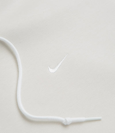 Nike Solo Swoosh Hoodie - Light Bone / White