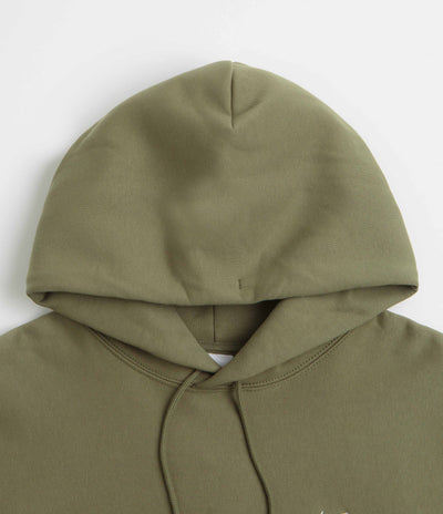 Nike Solo Swoosh Hoodie - Medium Olive / Medium Olive / White / White