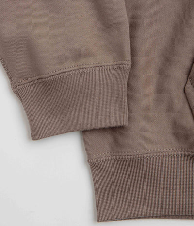 Nike Solo Swoosh Hoodie - Mink Brown / Mink Brown / White