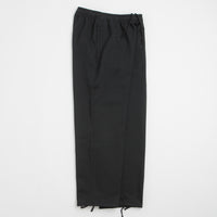 Nike Solo Swoosh Open Hem Sweatpants - Black / Black / White thumbnail