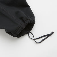 Nike Solo Swoosh Open Hem Sweatpants - Black / Black / White thumbnail