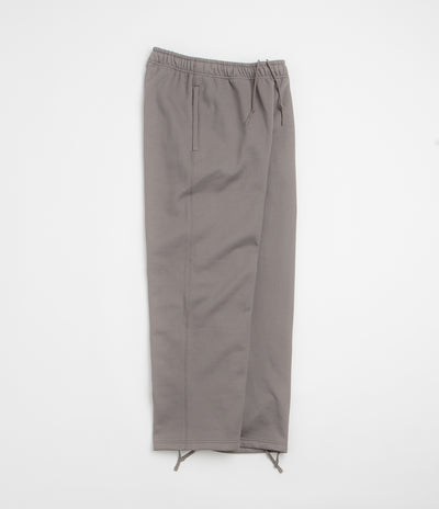 Nike Solo Swoosh Open Hem Sweatpants - Cave Stone / Cave Stone / White