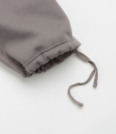 Nike Solo Swoosh Open Hem Sweatpants - Cave Stone / Cave Stone / White
