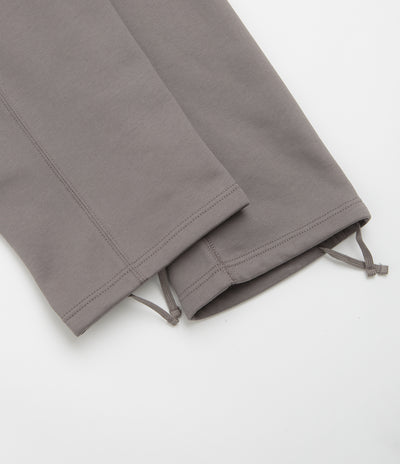 Nike Solo Swoosh Open Hem Sweatpants - Cave Stone / Cave Stone / White