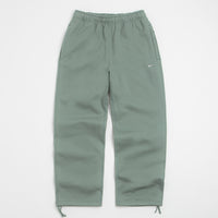 Nike Solo Swoosh Open Hem Sweatpants - Clay Green / Clay Green / White thumbnail