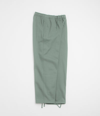 Nike Solo Swoosh Open Hem Sweatpants - Clay Green / Clay Green / White