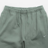 Nike Solo Swoosh Open Hem Sweatpants - Clay Green / Clay Green / White thumbnail