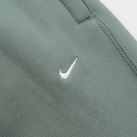 Nike Solo Swoosh Open Hem Sweatpants - Clay Green / Clay Green / White thumbnail