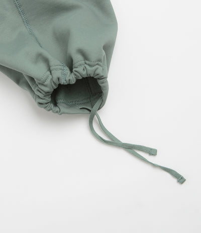Nike Solo Swoosh Open Hem Sweatpants - Clay Green / Clay Green / White