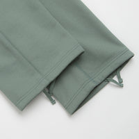 Nike Solo Swoosh Open Hem Sweatpants - Clay Green / Clay Green / White thumbnail