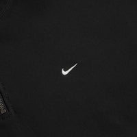 Nike Solo Swoosh Quarter Zip Sweatshirt - Black / White thumbnail