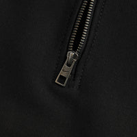 Nike Solo Swoosh Quarter Zip Sweatshirt - Black / White thumbnail