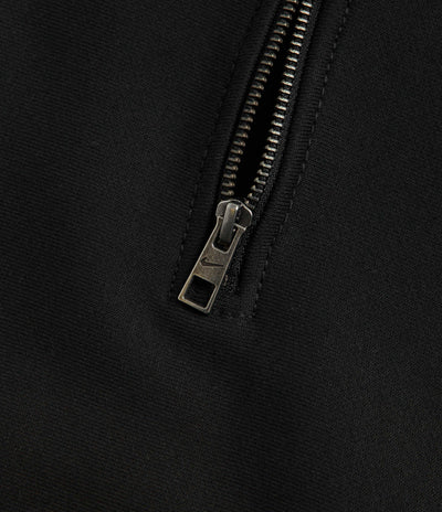 Nike Solo Swoosh Quarter Zip Sweatshirt - Black / White