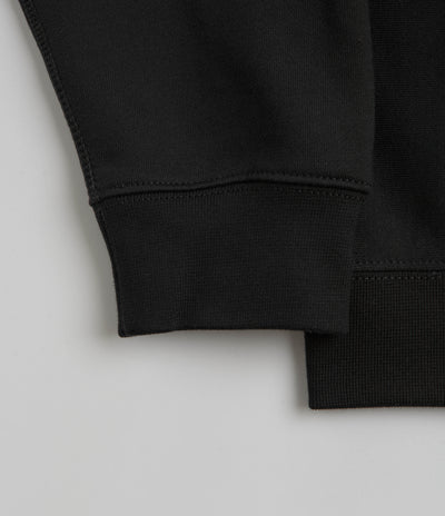 Nike Solo Swoosh Quarter Zip Sweatshirt - Black / White