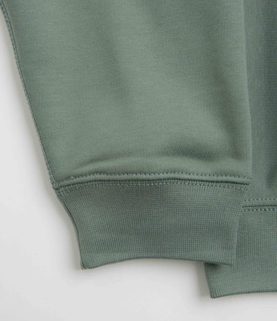 Nike Solo Swoosh Quarter Zip Sweatshirt - Clay Green / White