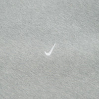 Nike Solo Swoosh Quarter Zip Sweatshirt - Dark Grey Heather / White thumbnail