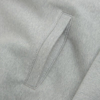 Nike Solo Swoosh Quarter Zip Sweatshirt - Dark Grey Heather / White thumbnail