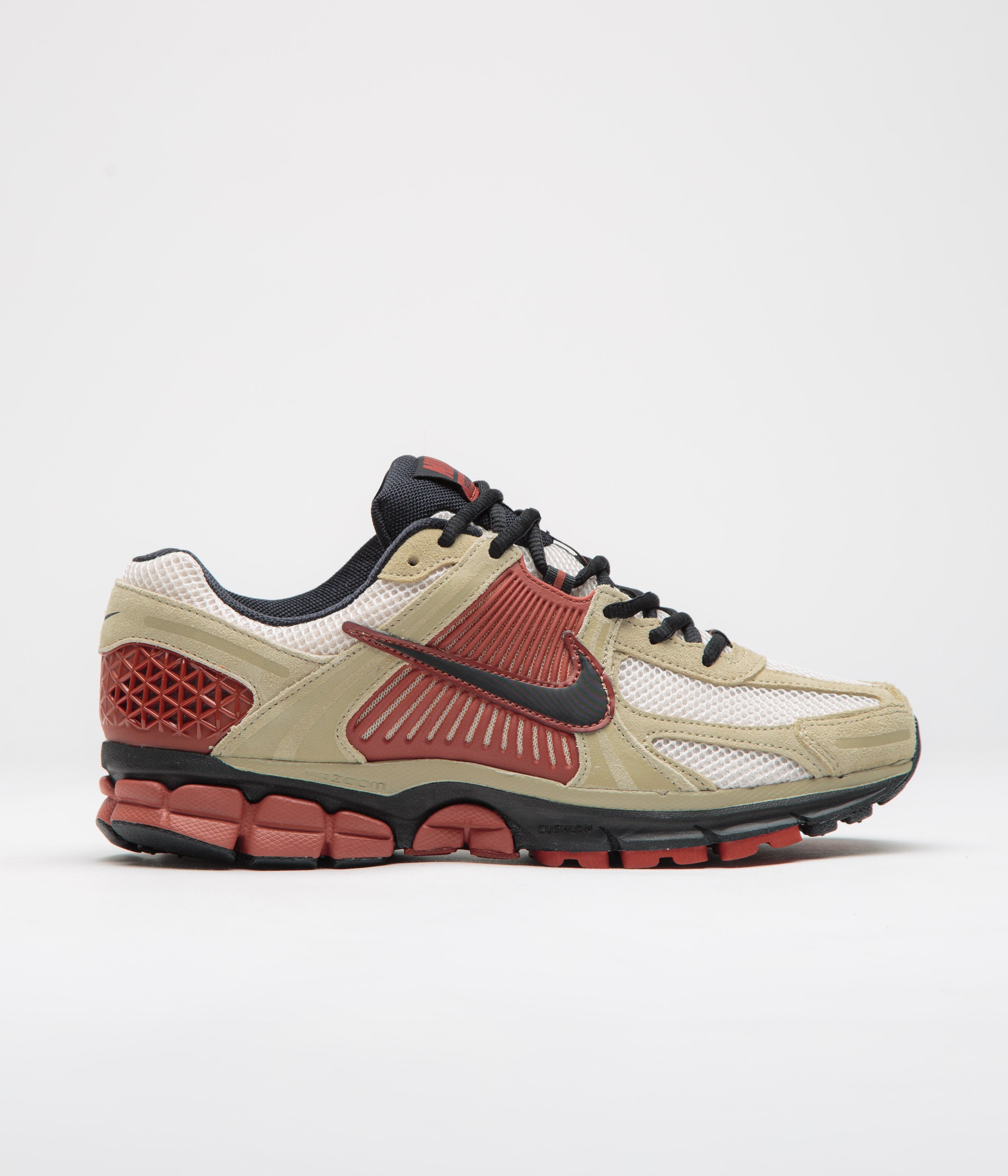 Nike Vomero 5 Shoes in Desert Khaki and Black and Light Orewood Brown