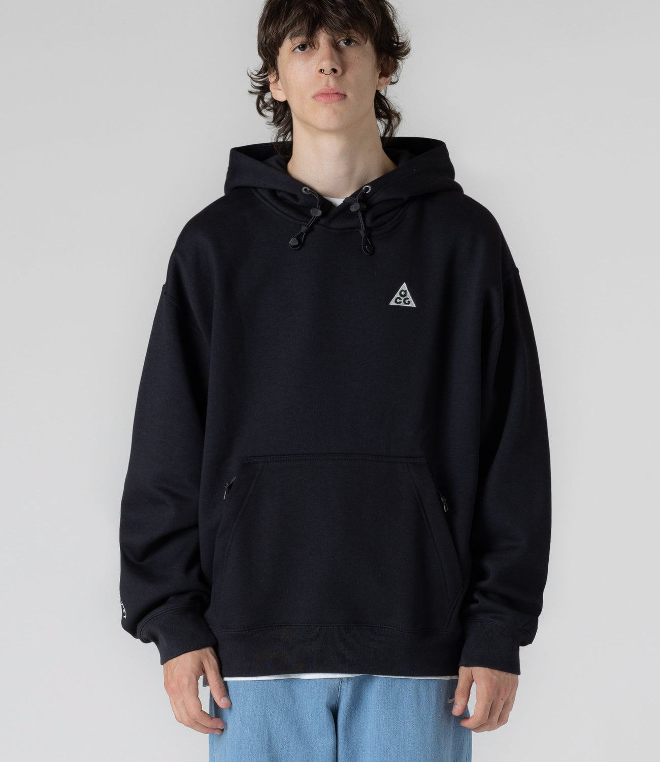 Nike ACG Tuff Fleece Hoodie - Black / Summit White / Summit White | Flatspot