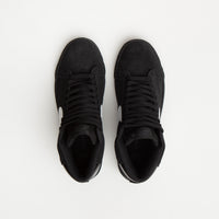 Nike SB Blazer Mid Shoes - Black / White - Black - Black thumbnail