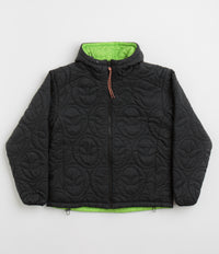 No Problemo Alien-O Quilted Liner Jacket in Black