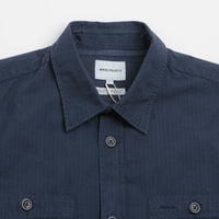 Norse Projects Algot Relaxed Shirt - Workwear Blue thumbnail