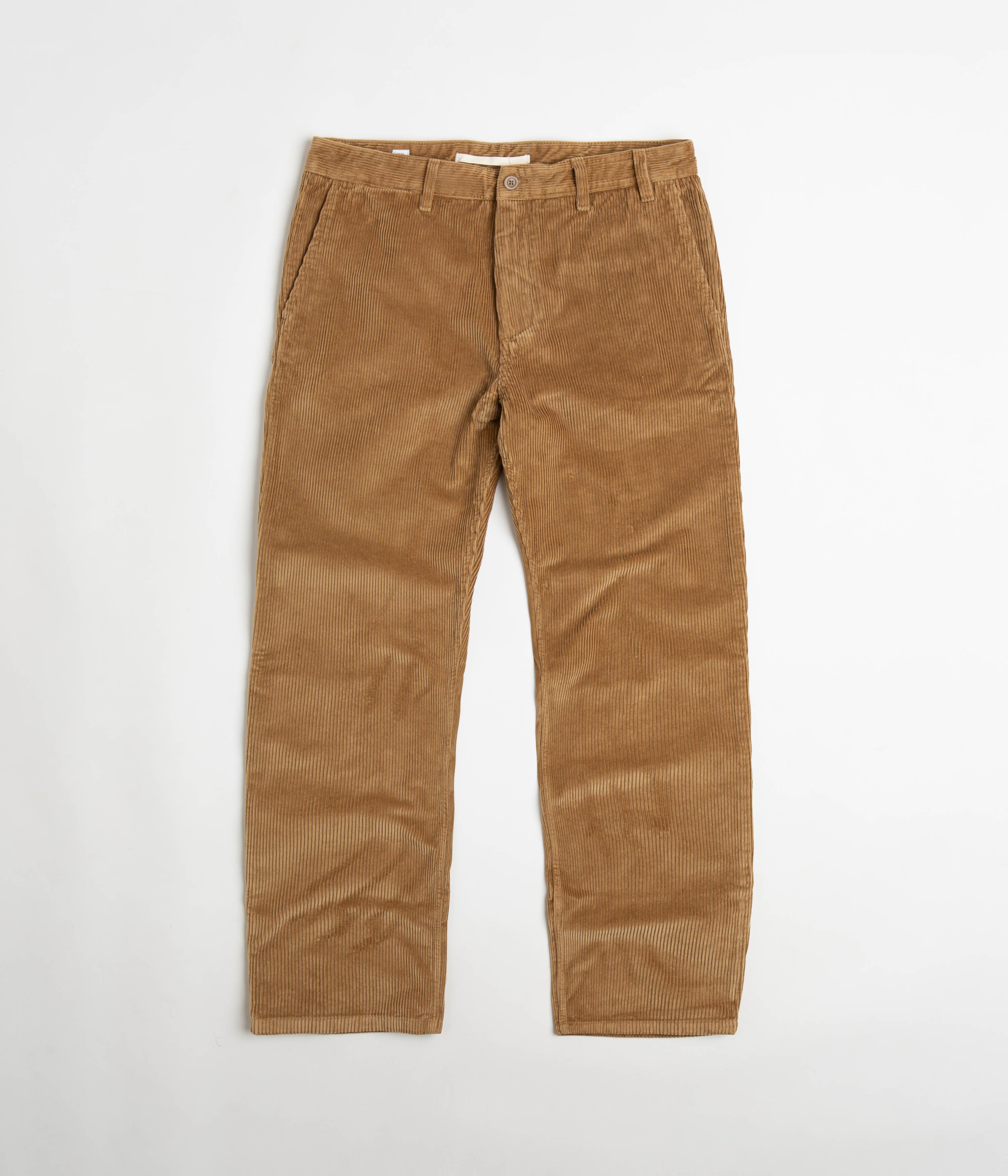 Norse Projects Aros Corduroy Chino Pants in Utility Khaki