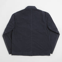 Norse Projects Arresskov Compact Cotton Overshirt in Dark Navy thumbnail