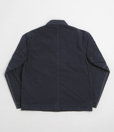 Norse Projects Arresskov Compact Cotton Overshirt in Dark Navy