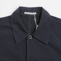 Norse Projects Arresskov Compact Cotton Overshirt in Dark Navy thumbnail