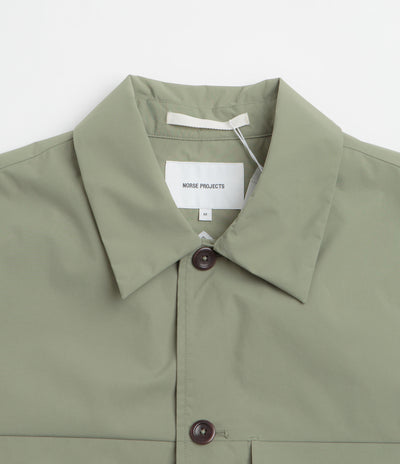 Norse Projects Arresskov Windstopper Overshirt in Vetiver