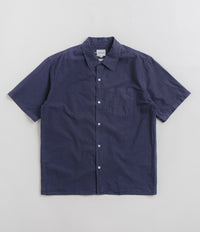 Norse Projects Carsten Tencel Shirt in Calcite Blue