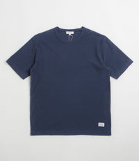 Norse Projects Elmelunde Organic Cotton T-Shirt in Workwear Blue