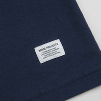 Norse Projects Elmelunde Organic Cotton T-Shirt in Workwear Blue thumbnail