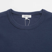 Norse Projects Elmelunde Organic Cotton T-Shirt in Workwear Blue thumbnail