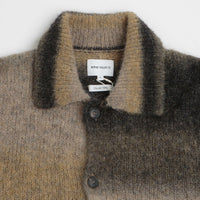 Norse Projects Erik Alpaca Wool Jacket in Utility Khaki thumbnail