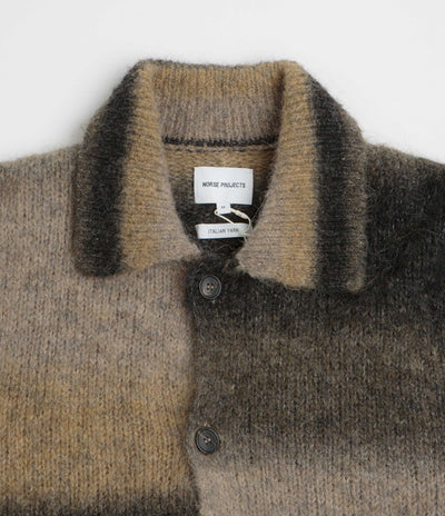 Norse Projects Erik Alpaca Wool Jacket in Utility Khaki