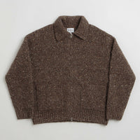 Norse Projects Erik Donegal Diamond Jacket - Seal Brown thumbnail