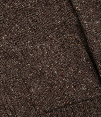 Norse Projects Erik Donegal Diamond Jacket - Seal Brown
