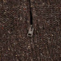 Norse Projects Erik Donegal Diamond Jacket - Seal Brown thumbnail