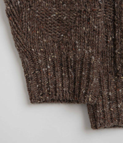 Norse Projects Erik Donegal Diamond Jacket - Seal Brown