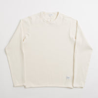 Norse Projects Eske Military Rib Long Sleeve T-Shirt in Ecru thumbnail