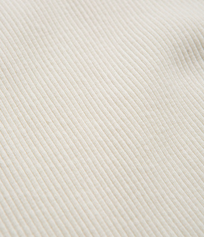 Norse Projects Eske Military Rib Long Sleeve T-Shirt in Ecru